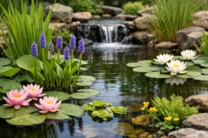 Best Water Plants for Backyard Pond Design