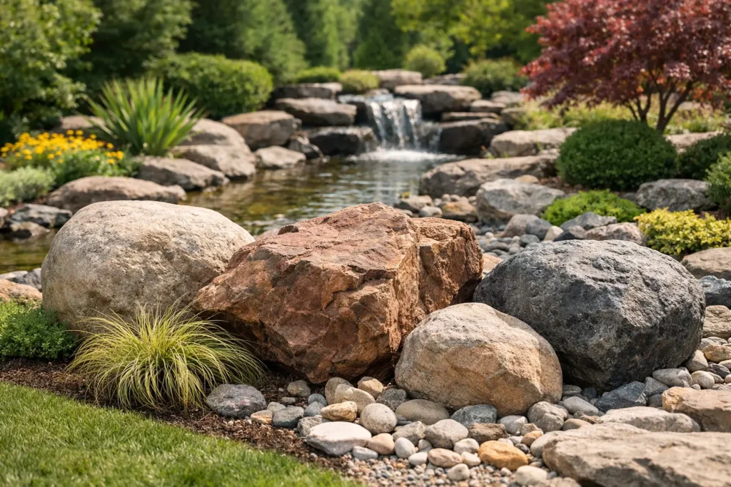 Decorative Boulders for Landscaping Ideas