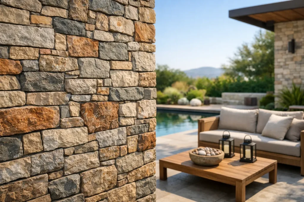 Natural Stone Cladding for Outdoor Walls